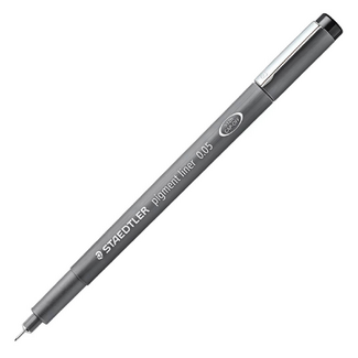Staedtler Pigment Liner Pen 0.05mm Black