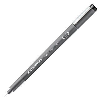 Staedtler Pigment Liner Pen 0.1mm Black