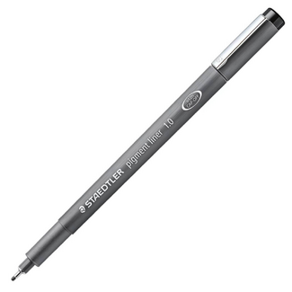 Staedtler Pigment Liner Pen 1mm Black