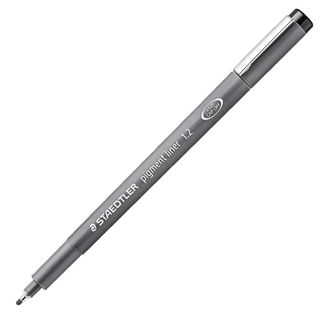 Staedtler Pigment Liner Pen 1.2mm Black