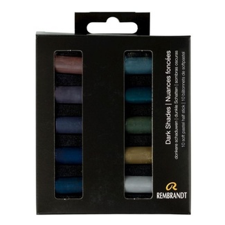 Rembrandt Pastel Mini Set 10pc - Dark Shades