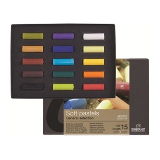 Rembrandt Pastel Set - 1/2 Pastel 15pc