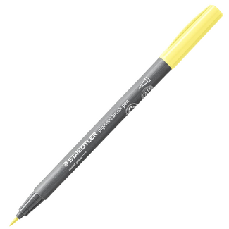 Staedtler Pigment Brush Pen 371 - Pastel Yellow