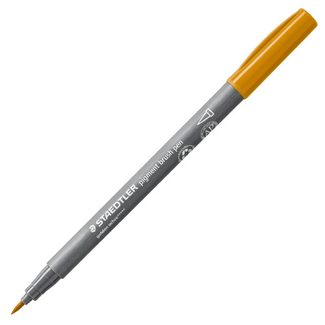 Staedtler Pigment Brush Pen 371 - Golden Ochre