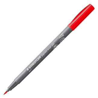 Staedtler Pigment Brush Pen 371 - Red