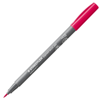Staedtler Pigment Brush Pen 371 - Bordeaux Red