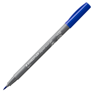 Staedtler Pigment Brush Pen 371 - Blue