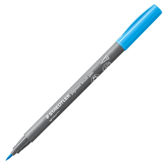 Staedtler Pigment Brush Pen 371 - Light Blue