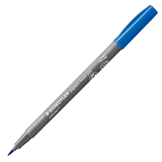 Staedtler Pigment Brush Pen 371 - Pacific Blue