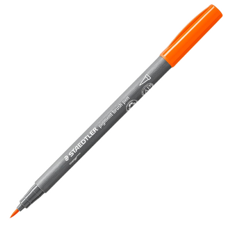 Staedtler Pigment Brush Pen 371 - Orange
