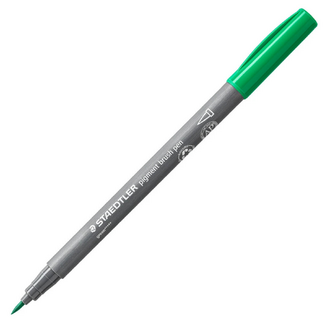 Staedtler Pigment Brush Pen 371 - Green