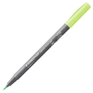 Staedtler Pigment Brush Pen 371 - Lime Green