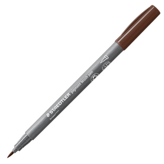 Staedtler Pigment Brush Pen 371 - Brown