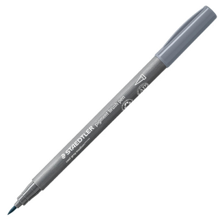 Staedtler Pigment Brush Pen 371 - Cool Grey Medium