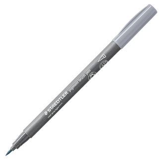 Staedtler Pigment Brush Pen 371 - Cool Grey Light