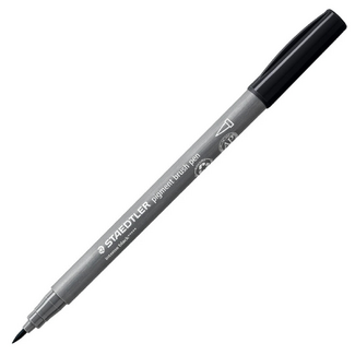 Staedtler Pigment Brush Pen 371 - Intense Black