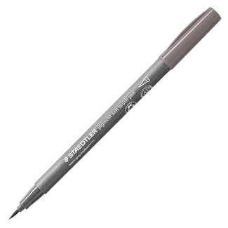 Staedtler Pigment Soft Brush Pen 372 - Warm Grey Medium