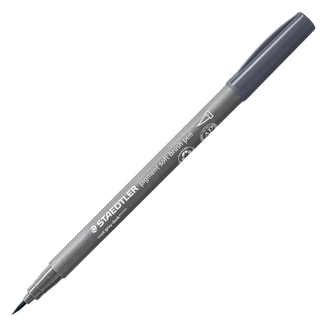 Staedtler Pigment Soft Brush Pen 372 - Cool Grey Dark