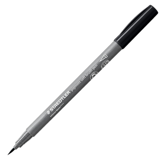 Staedtler Pigment Soft Brush Pen 372 - Intense Black