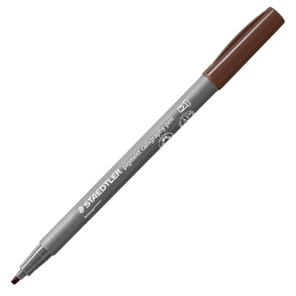 *Staedtler Pigment Calligraphy Pen 375 - Brown