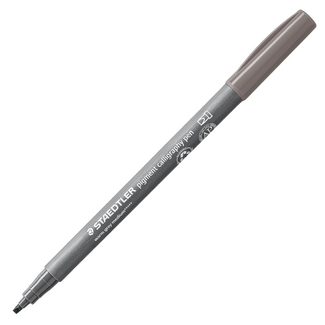 *Staedtler Pigment Calligraphy Pen 375 - Warm Grey Medium