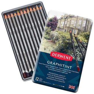 Derwent Graphitint Pencil Tin Of 12