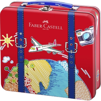 Faber Castell Connector Pen Set in Traveller Tin 40pc