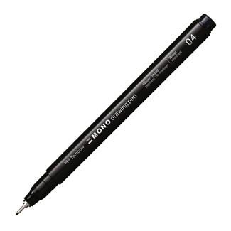 Tombow Mono Fineliner 04 Drawing Pen 0.4mm Black