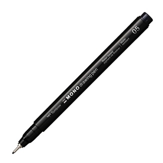 Tombow Mono Fineliner 05 Drawing Pen 0.45mm Black