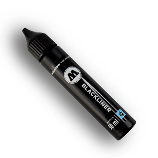 Molotow Blackliner Brush Pen Refill 30ml