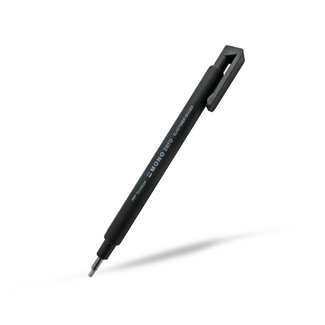 Tombow Mono Zero Eraser Pen - Round Black Barrel 2.3mm