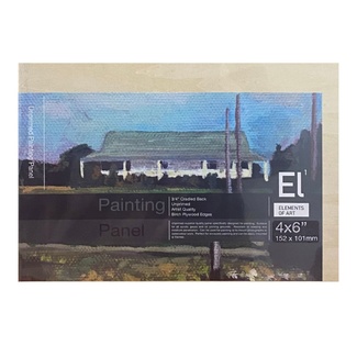 Elements of Art Wood Painting Panel 19mm 4 x 6"