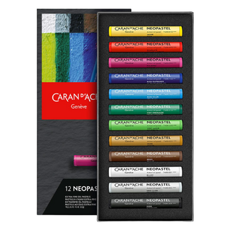 Caran d'Ache Neopastel Oil Pastels Box of 12