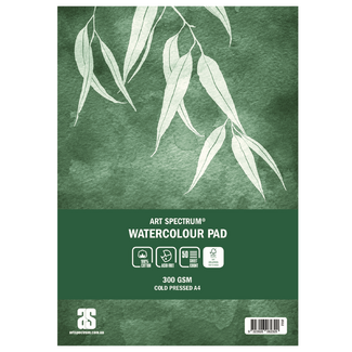 Art Spectrum 100% Cotton Watercolour Pad A4 300gsm 50 Sheets - Cold Pressed