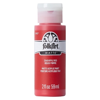FolkArt Premium Matte Acrylic Paint 59ml - Apple Red