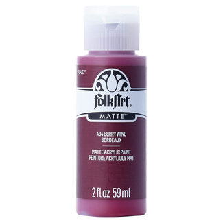 FolkArt Premium Matte Acrylic Paint 59ml - Berry Wine