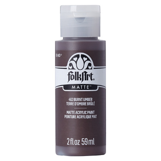 FolkArt Premium Matte Acrylic Paint 59ml - Burnt Umber
