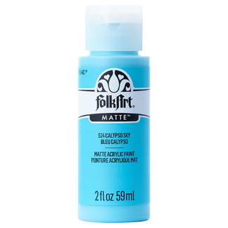 FolkArt Premium Matte Acrylic Paint 59ml - Calypso Sky