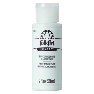FolkArt Premium Matte Acrylic Paint 59ml - Cottage White