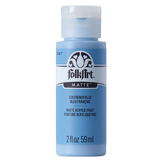 FolkArt Premium Matte Acrylic Paint 59ml - French Blue