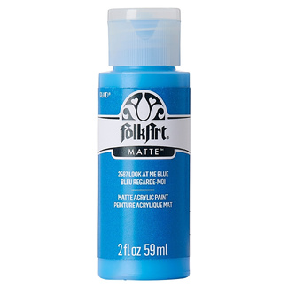FolkArt Premium Matte Acrylic Paint 59ml - Look At Me Blue