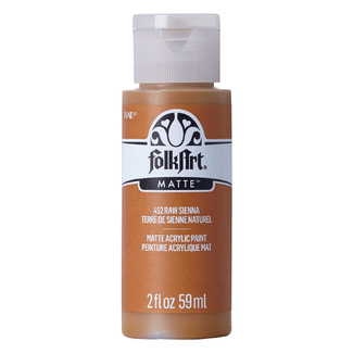 FolkArt Premium Matte Acrylic Paint 59ml - Raw Sienna