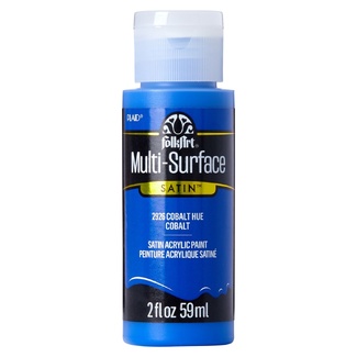 FolkArt Multi-Surface Satin Acrylic Paint 59ml - Cobalt Hue