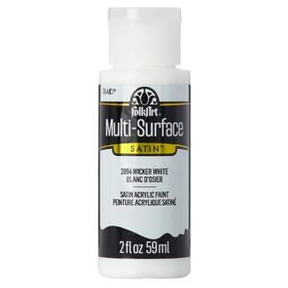 FolkArt Multi-Surface Satin Acrylic Paint 59ml - Wicker White
