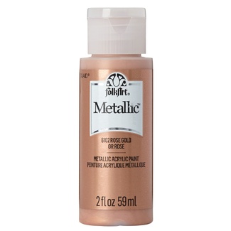 FolkArt Metallic Acrylic Paint 59ml - Rose Gold