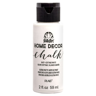 FolkArt Home Decor Chalk Paint 59ml - Cottage White