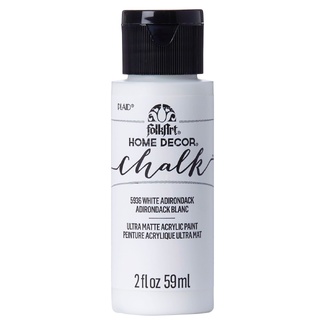 FolkArt Home Decor Chalk Paint 59ml - Adirondack White