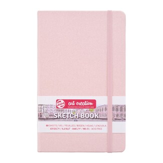 Talens Art Creation Pink Sketchbook 13 x 21 cm 140gsm 80 Sheets