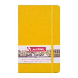 Talens Art Creation Yellow Sketchbook 13 x 21 cm 140gsm 80 Sheets