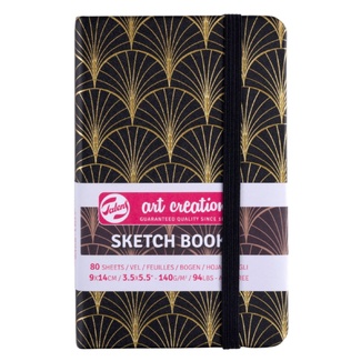 Talens Art Creation Art Deco Sketchbook 9 x 14 cm 140gsm 80 Sheets